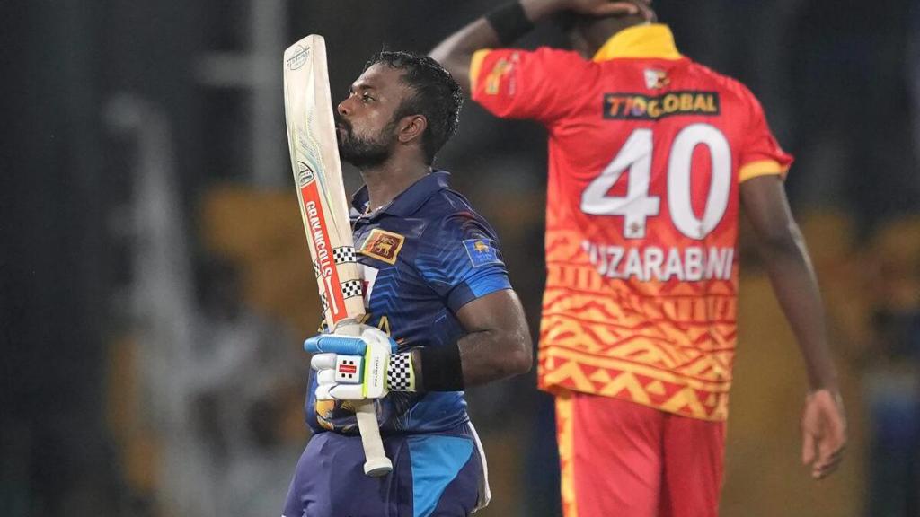 Rain Interrupts Sri Lanka vs Zimbabwe ODI