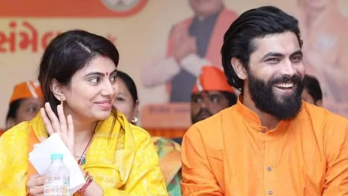 Ravindra Jadeja's Wife Rivaba Reacts Strongly to Reporter's Inquiry About Father-in-law's Controversial Statements