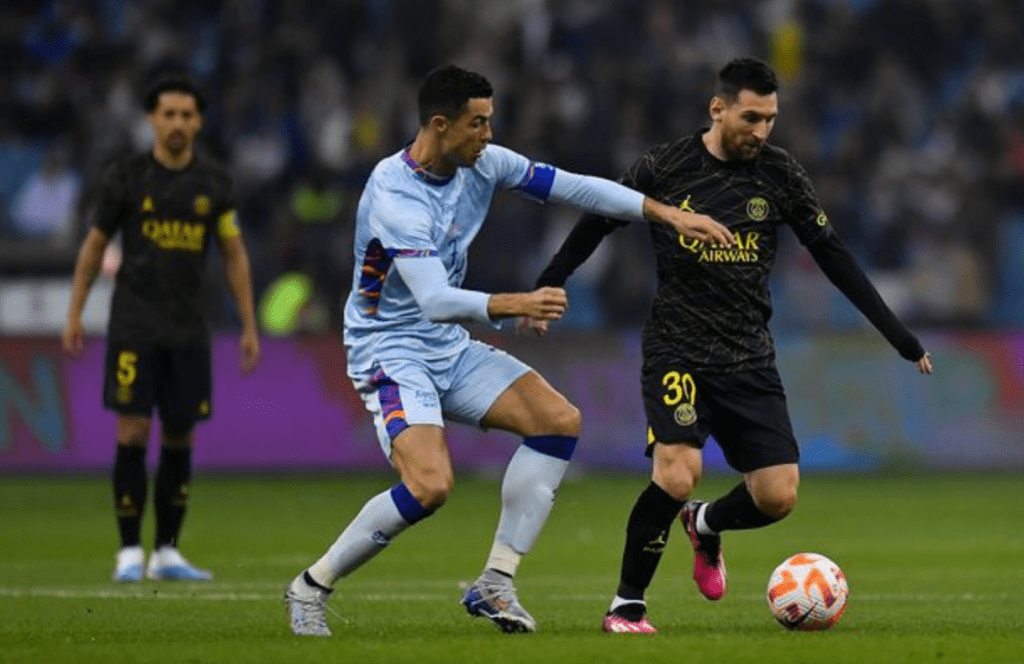 
Cristiano Ronaldo and Lionel Messi