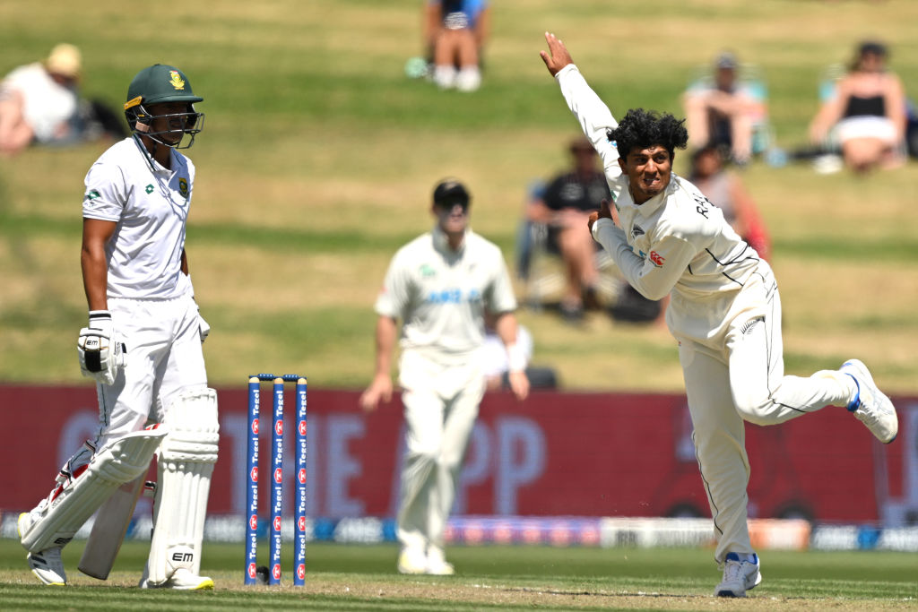 South Africa's, New Zealand v South Africa - Men's 2nd Test: Day 1