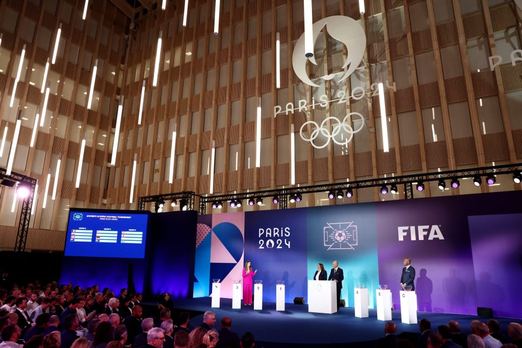 France and USA will play the first match of the men's football tournament at the Paris Olympics 2024