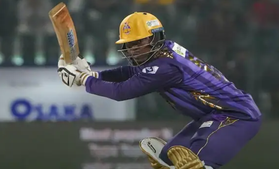 Witness Sherfane Rutherford's Massive 104m Six Against Hasan Ali in PSL 2024 - Watch Now!