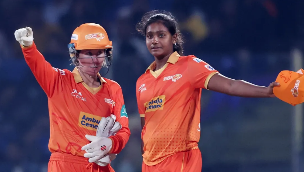 Shabnam Shakil, aged 16, sets a record as the youngest player in WPL history with her debut