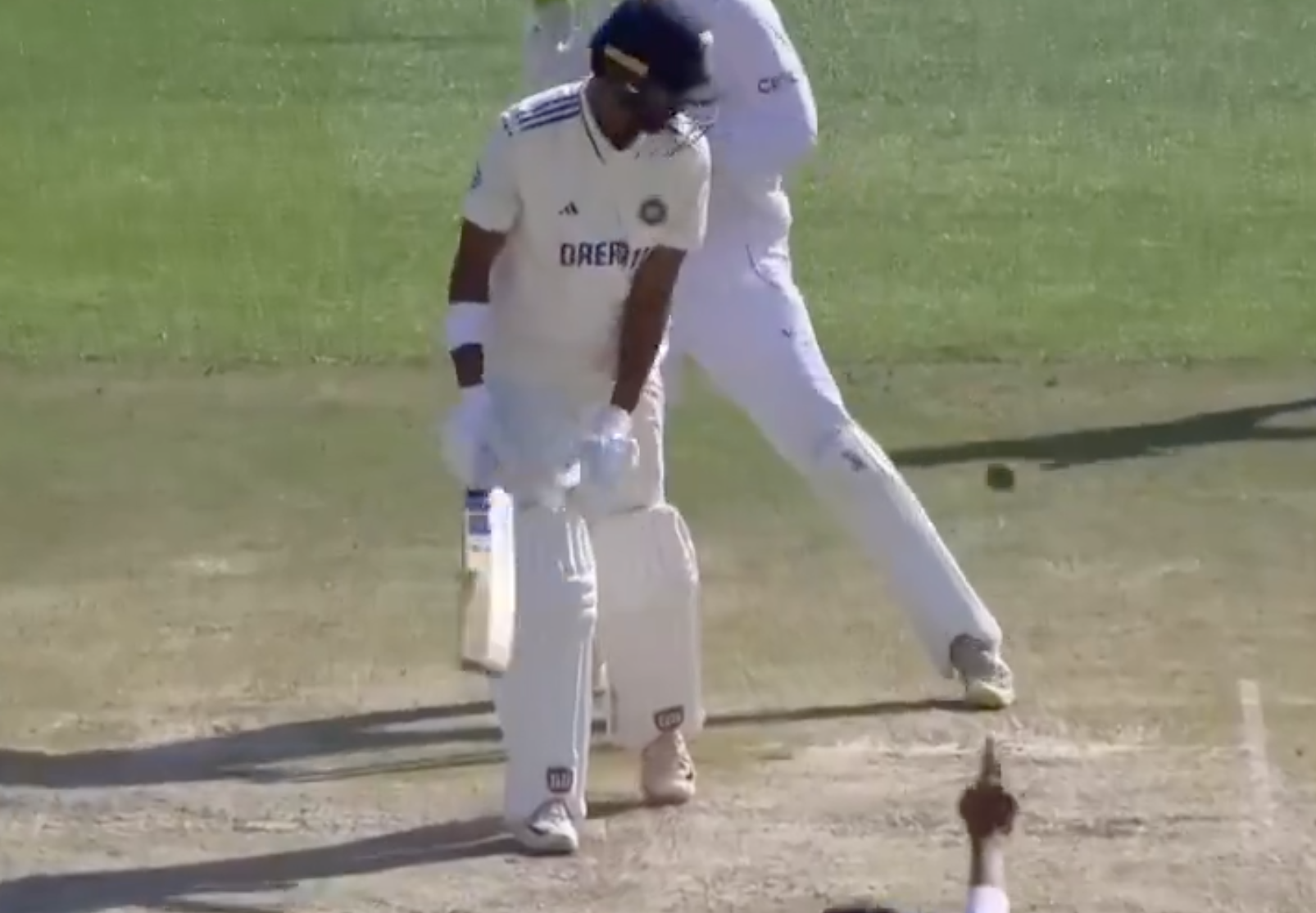 Debutant Devdutt Padikkal's gritty half-century cut short by England spinner Shoaib Bashir's sharp turn in Dharamsala.