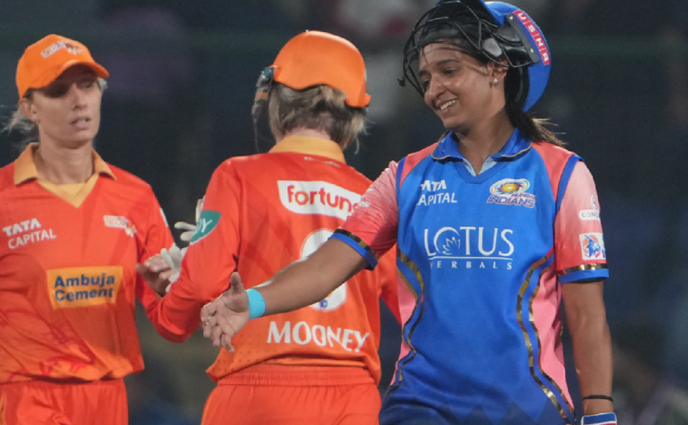 Mumbai Indians secure WPL playoffs berth with Harmanpreet Kaur's stellar 95-run performance