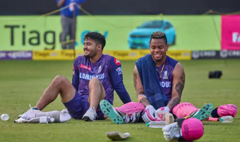 Riyan Parag Shine in RR's Practice Session for IPL 2024
