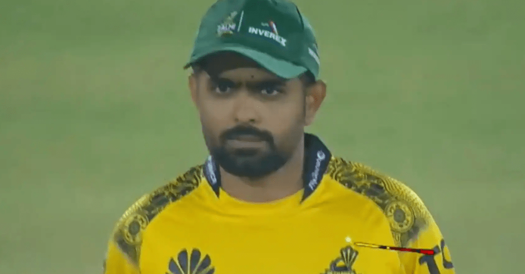 Sad Babar Azam as Peshawar Zalmi Out of PSL 2024