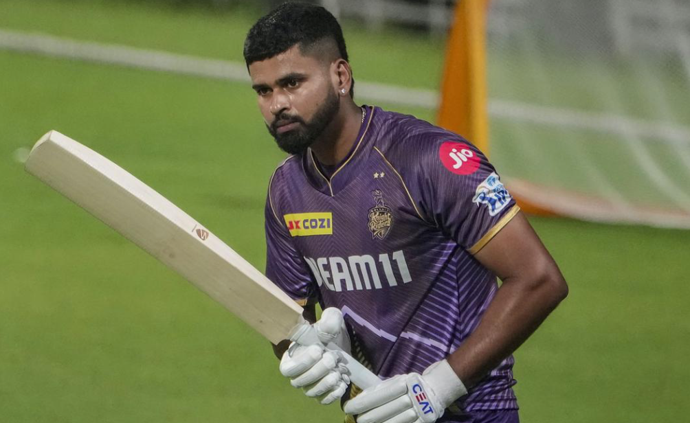 Shreyas Iyer Plays Practice Match for KKR in IPL 2024
