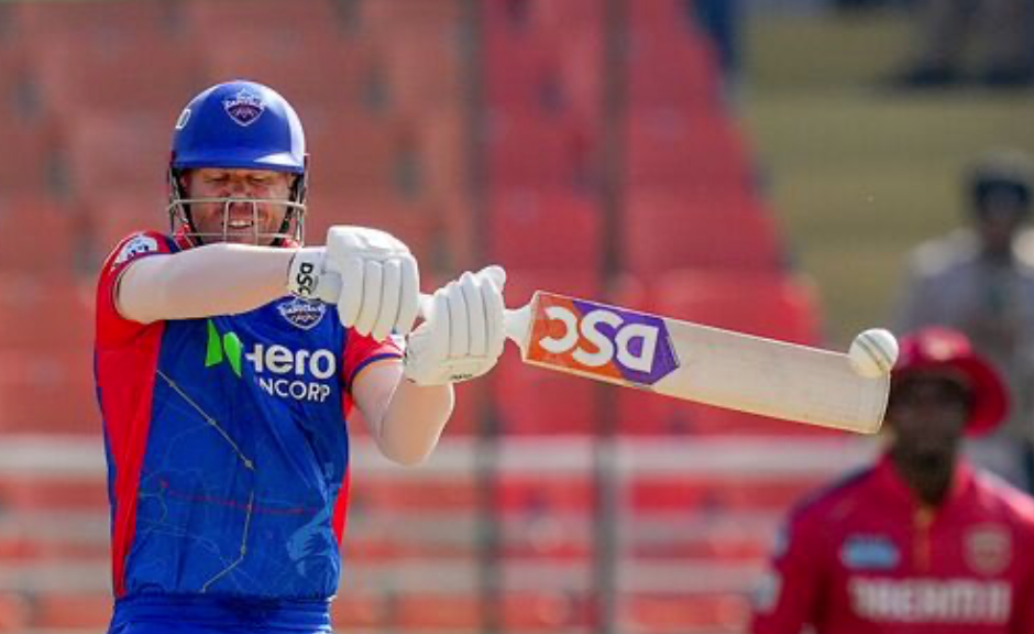 David Warner's Amazing Six Surprises Kagiso Rabada in PBKS vs DC IPL 2024 Match - Watch Here!