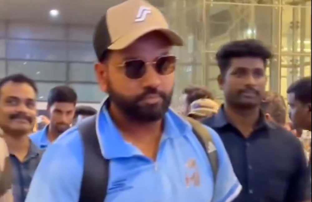 Rohit Sharma Arrives in Style for MI's Next IPL 2024 Match in Hyderabad