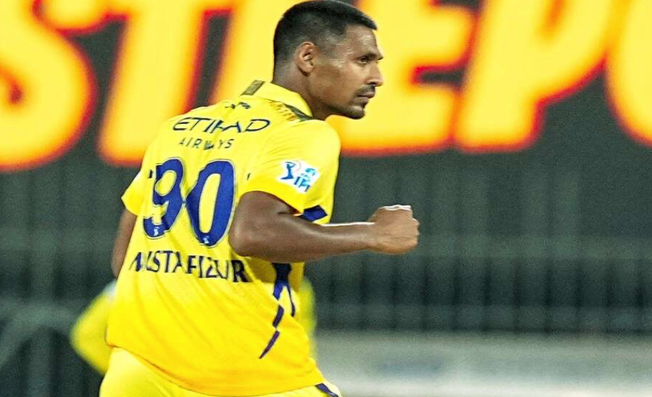 CSK Lets Mustafizur Rahman Wear Logo-Free Jersey in IPL 2024