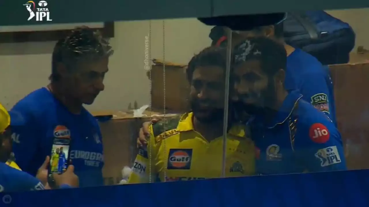 Bumrah and Dhoni Share Heartfelt Moment After MI vs CSK Clash in IPL 2024