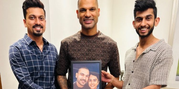 Shikhar Dhawan Named Brand Ambassador for Leading Cricket App CREX