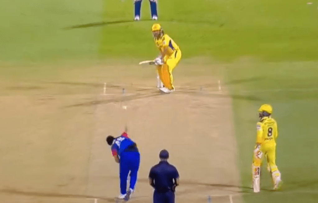 [Video] MS Dhoni Scores Stylish Four in IPL 2024 Match Against Pant's Delhi Capitals