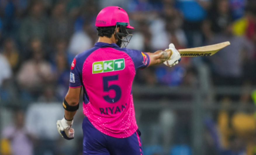 Riyan Parag scores unbeaten 54 runs, leading Rajasthan Royals to victory against Mumbai Indians at Wankhede