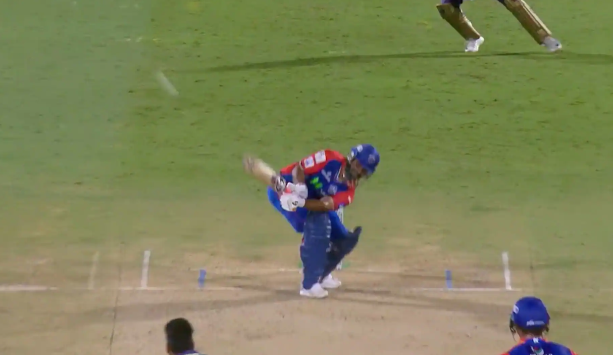 Venkatesh Iyer faces Rishabh Pant's onslaught as he continues his destructive form in IPL 2024. Watch the action-packed highlights!