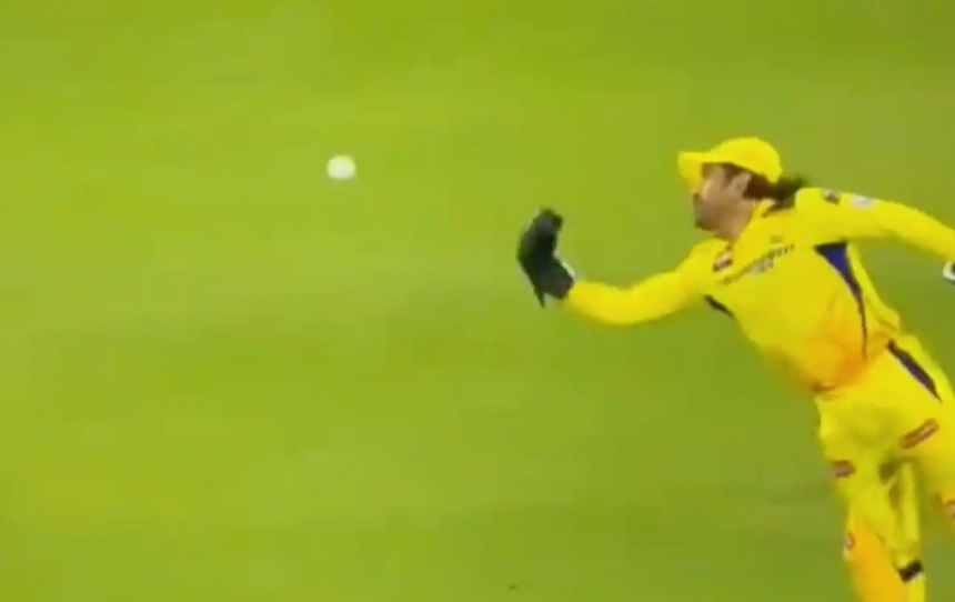 MS Dhoni Drops Easy Catch in Final IPL Season, Fans Left Disappointed [Watch]
