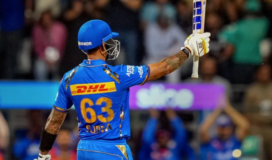 Watch Suryakumar Yadav's Quick-Fire 50 against Topley and RCB in Just 17 Balls!