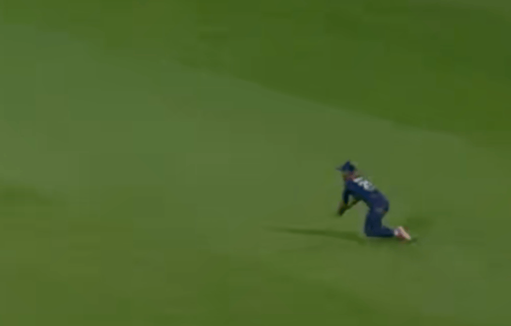 Watch as Ravi Bishnoi's clever bowling and Pooran's quick catch dismiss Prithvi Shaw