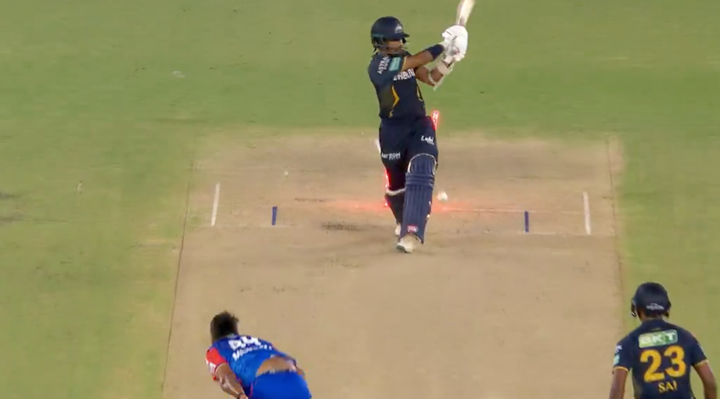 Watch Wriddhiman Saha's Surprise After Mukesh Kumar Dismisses Him Following Poor Performance