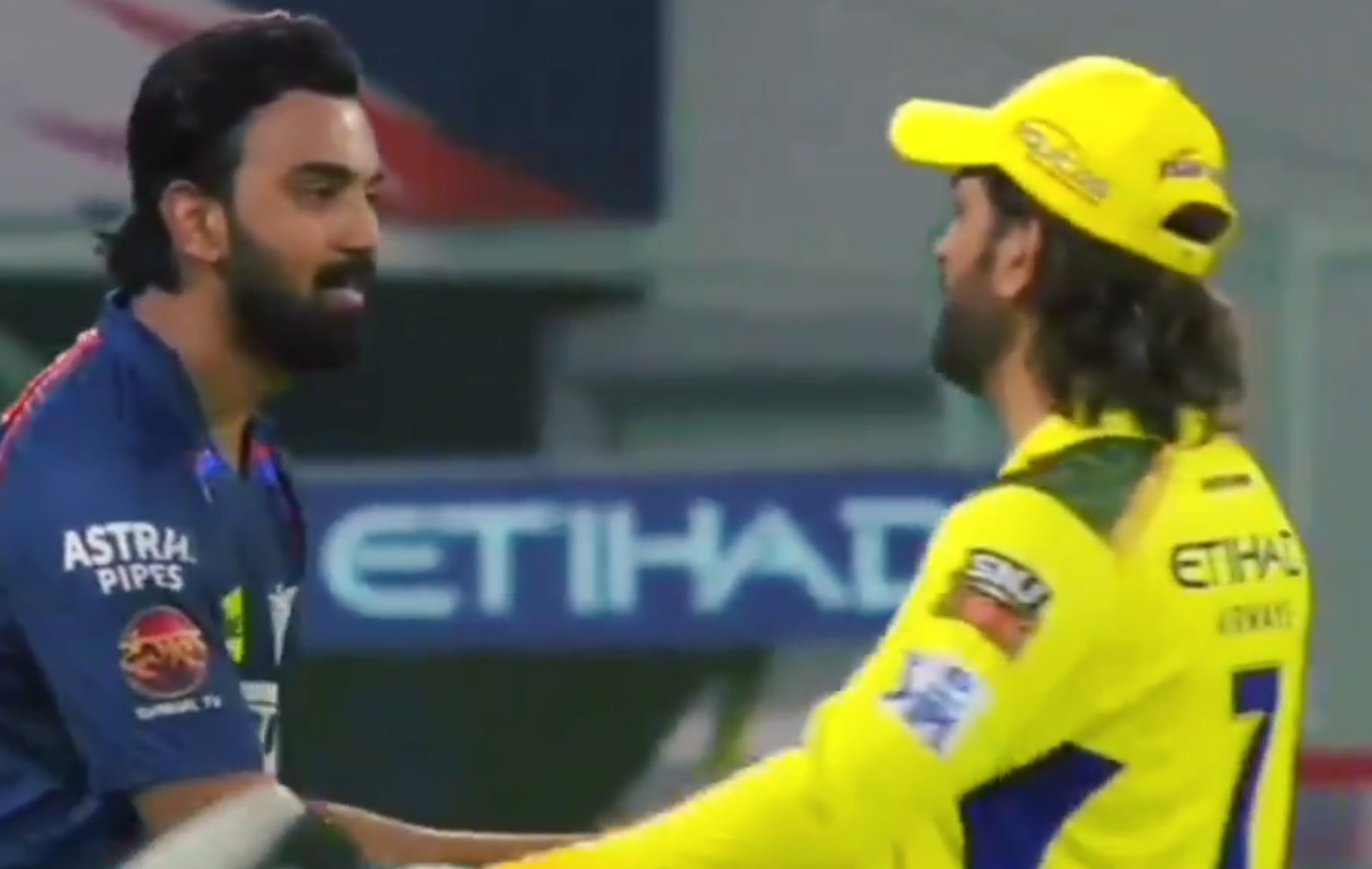 KL Rahul's Gesture to MS Dhoni After LSG Beats CSK in IPL 2024