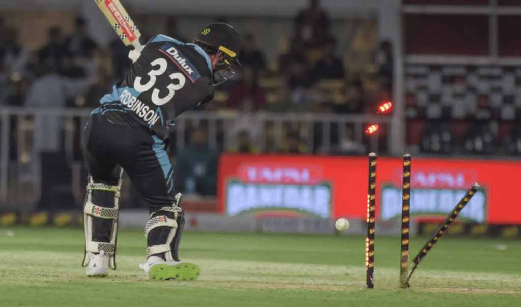 Watch Naseem Shah's Perfect Yorker Dismiss Robinson's Stumps
