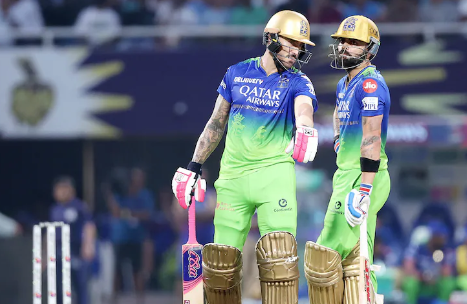 RCB's Du Plessis Expresses Anger Over Kohli's Controversial Dismissal 