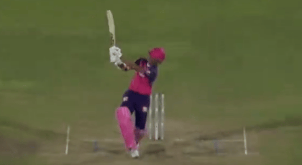 Watch Yashasvi Jaiswal hit a massive six, thrilling the Jaipur crowd, with a powerful shot against Jasprit Bumrah