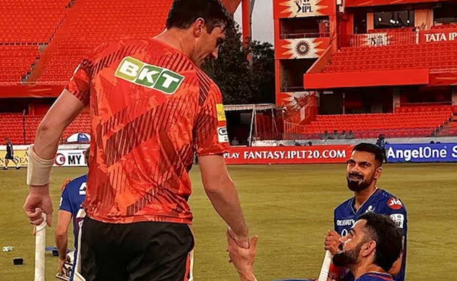 Kohli Meets Cummins Before RCB vs SRH