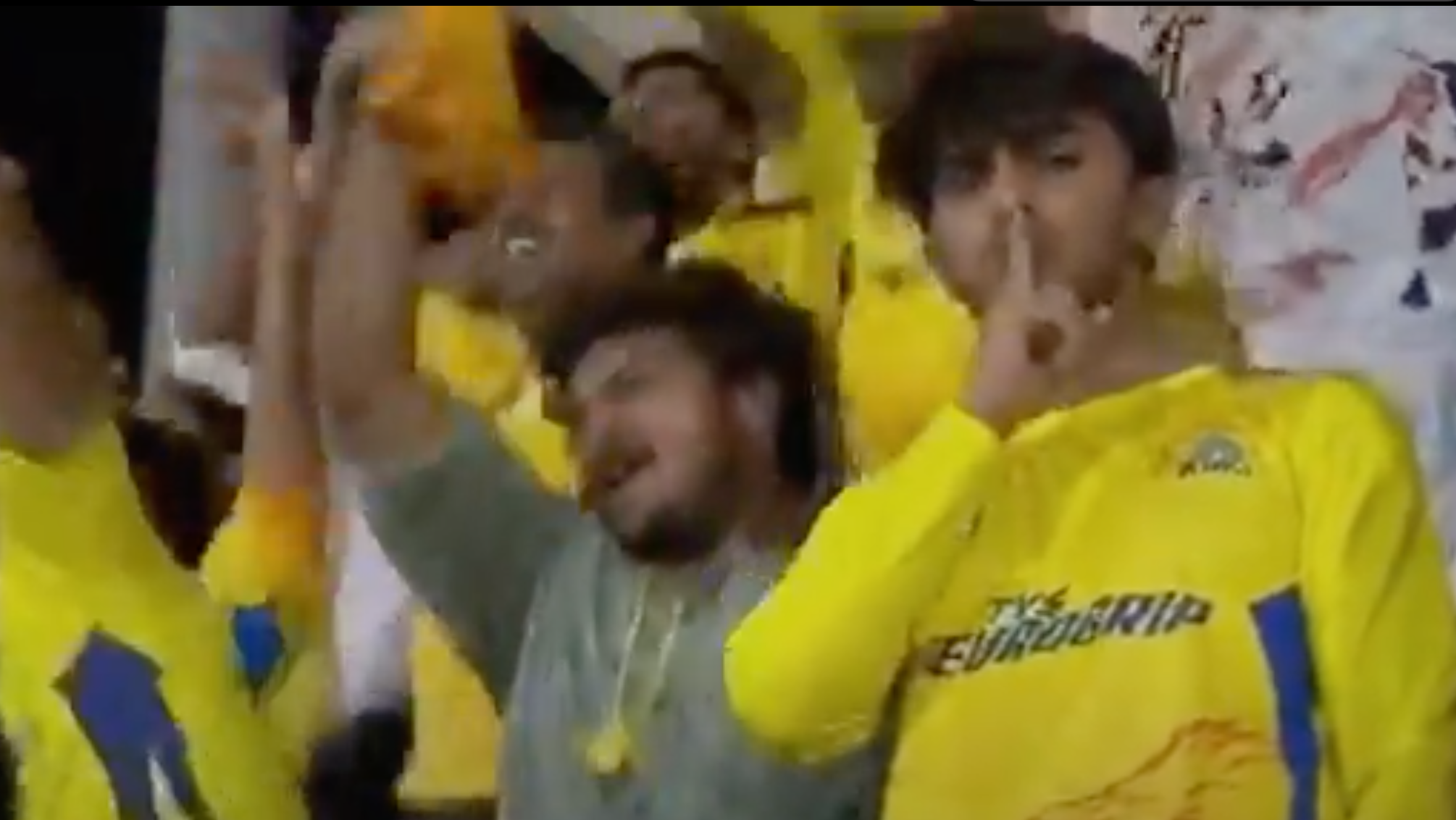 [Watch] CSK Fan Shushes Pat Cummins as Matheesha Pathirana Dismisses Klaasen