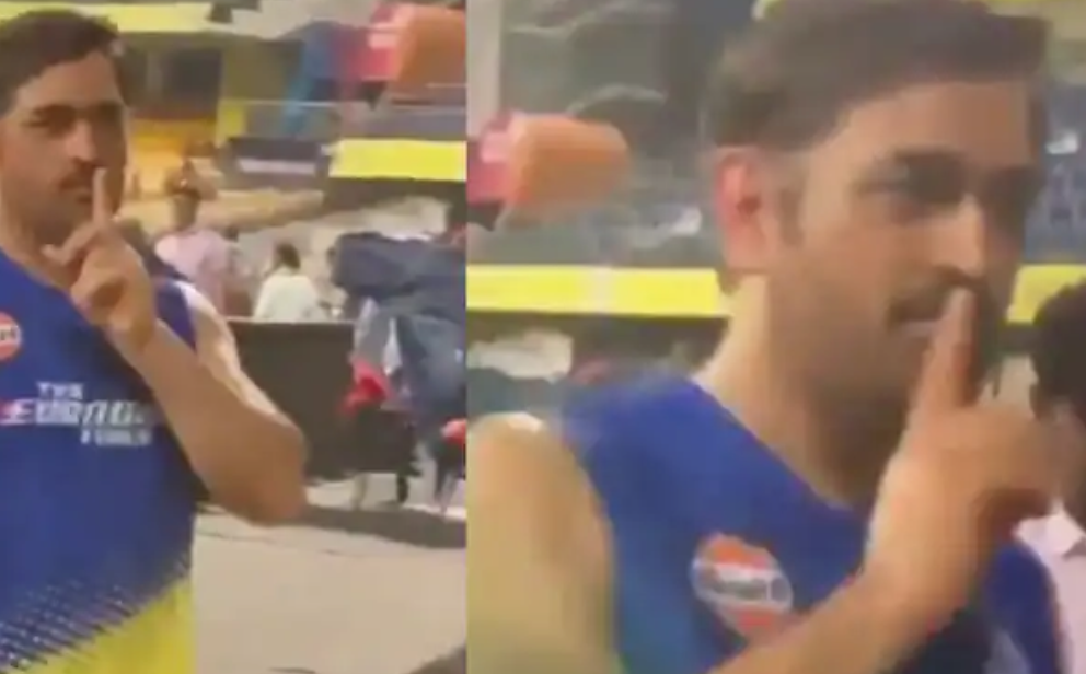 MS Dhoni Mimics Pat Cummins' Silent Gesture After CSK Beats SRH at Chepauk