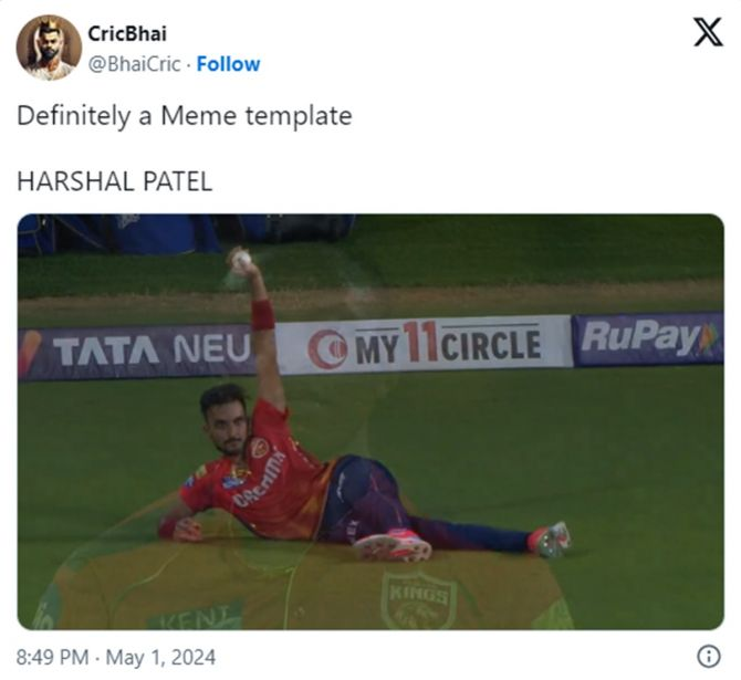 Harshal Patel's