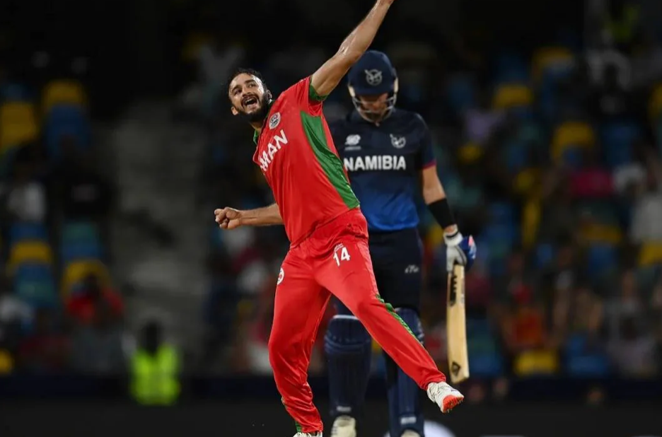 Mehran Khan's Bowling Takes NAM vs OMN to Super Over