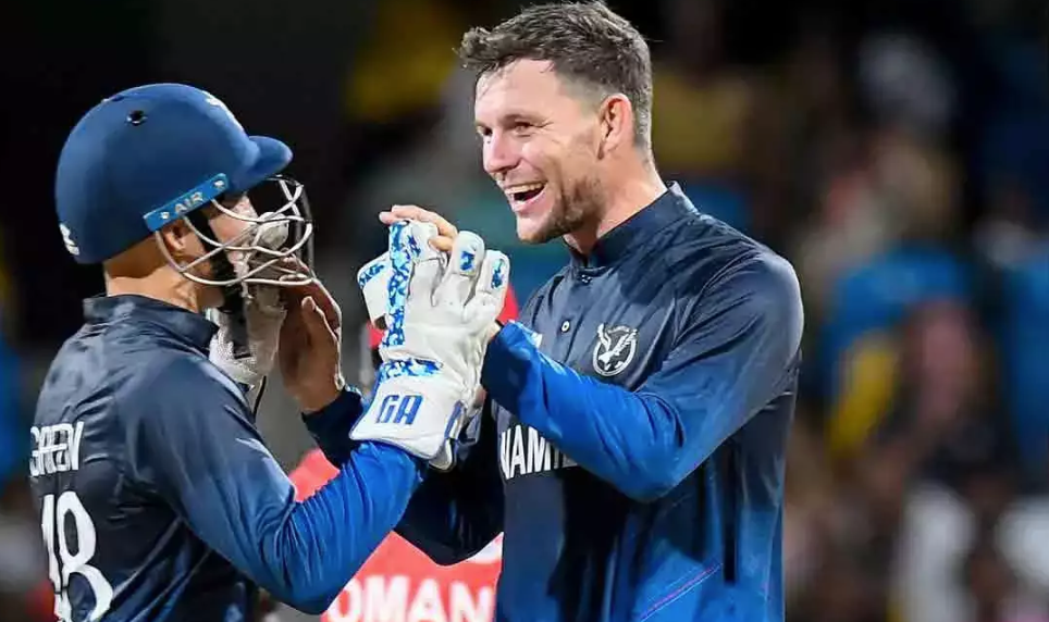 Namibia Sets New Record in T20 WC 2024 with Super Over Victory against Oman