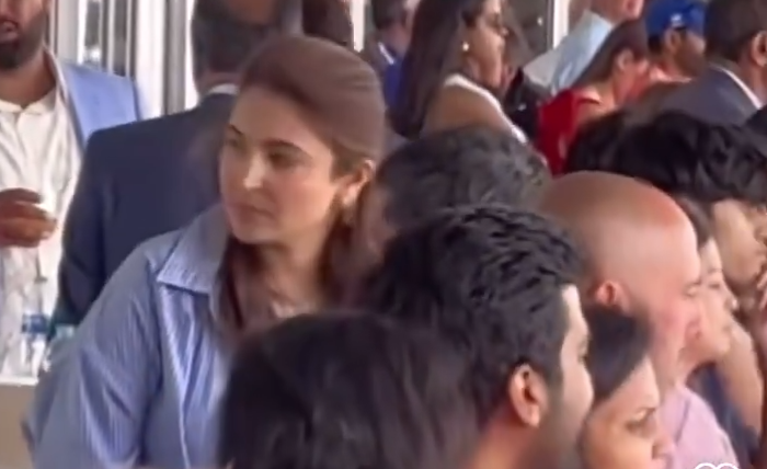 Anushka Sharma Argues with a Stranger During IND-PAK Match [Video]
