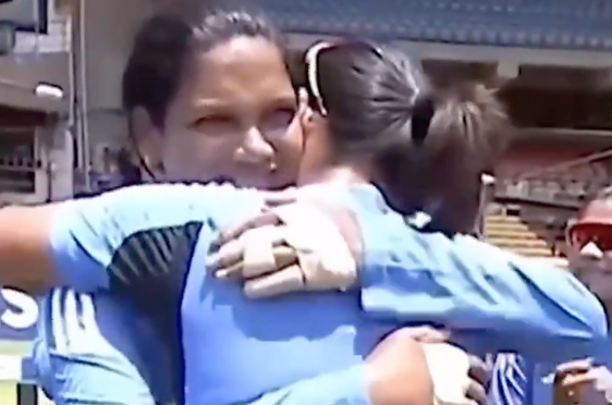[Watch] Emotional Harmanpreet Gives Debut Cap To Asha Sobhana Before INDW vs SAW 1st ODI