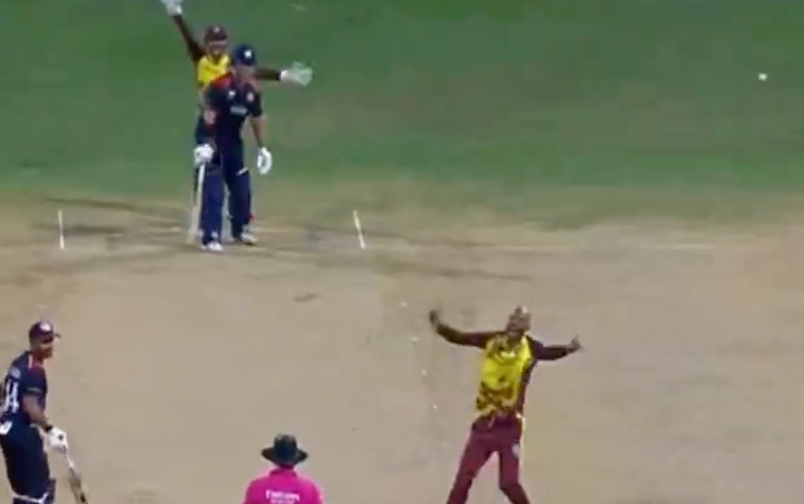 Roston Chase's Double-Wicket Over Boosts West Indies' Lead