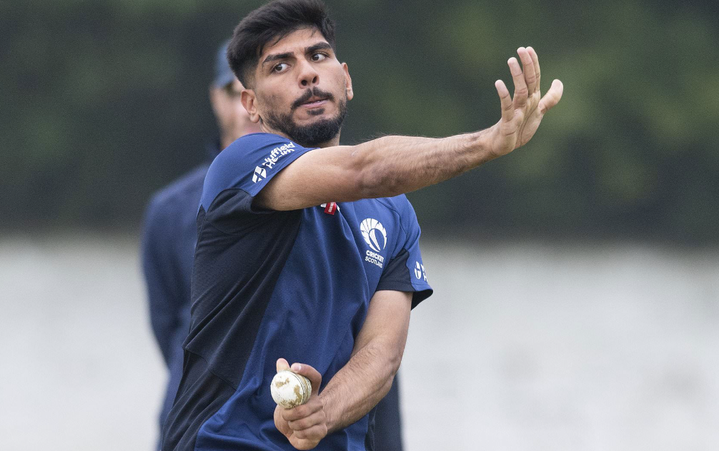 Hamza Tahir, a spinner, considers legal action following his retirement from Scotland cricket