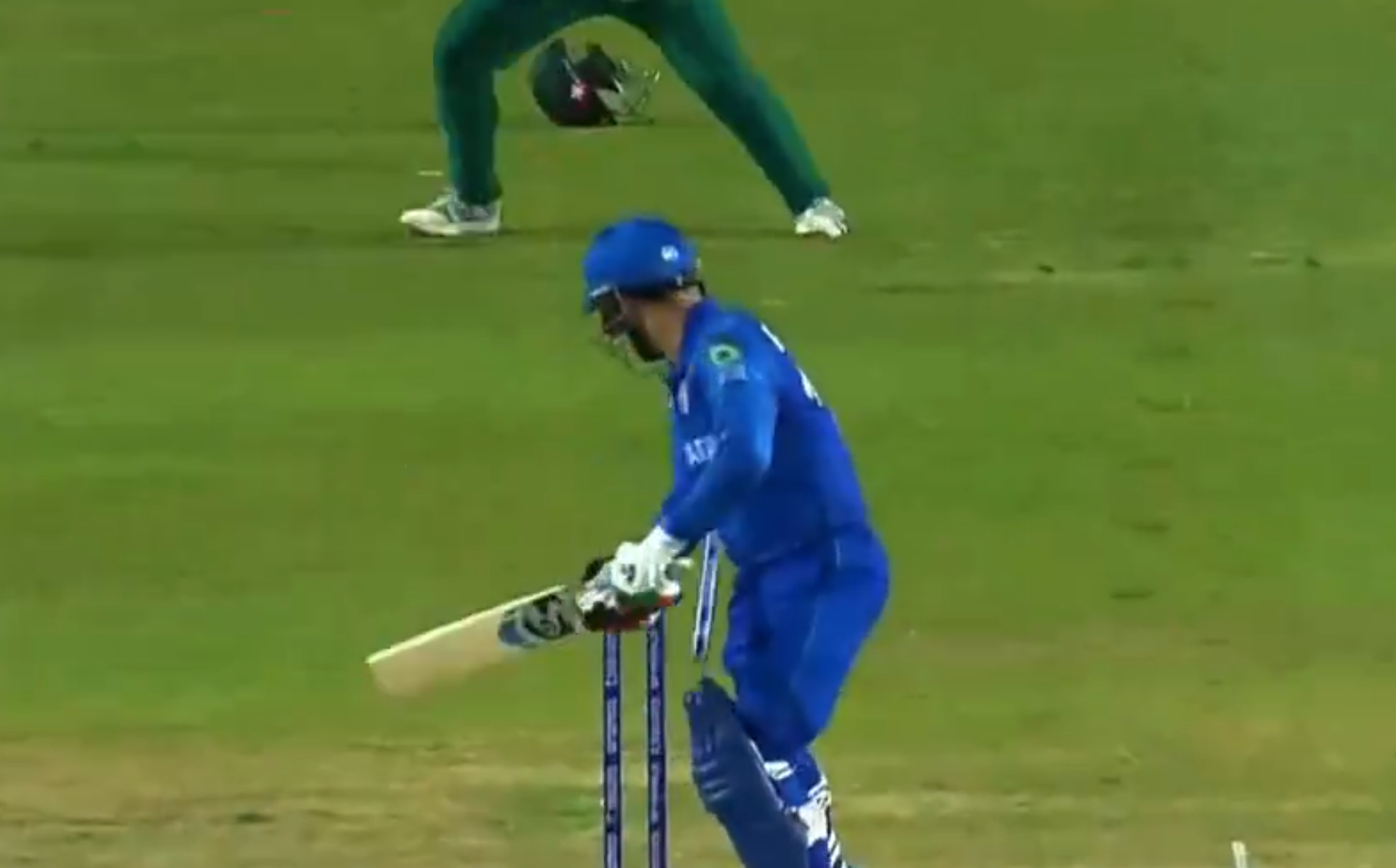 Nortje Takes Down Rashid Khan After Argument, Afghanistan Collapses for 56 in Semifinals