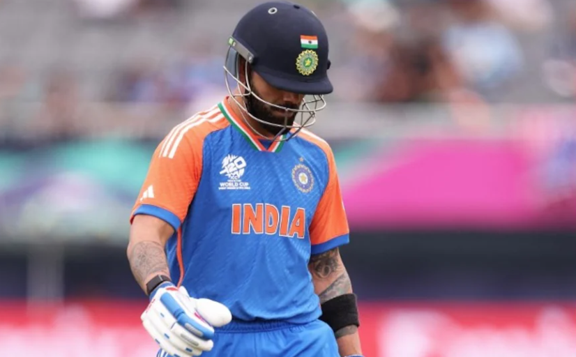 Kohli's T20 World Cup 2024 Struggles Persist; Ranks in Top 3 of an 'Unwanted List'