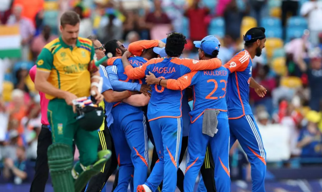 India Ends 11-Year ICC Trophy Drought, Beats South Africa in T20 World Cup Final