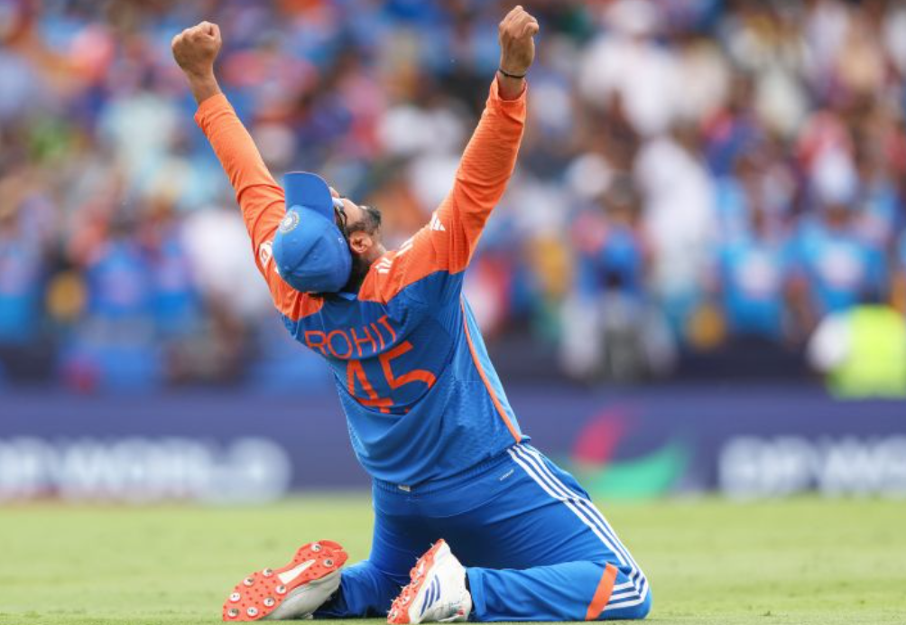 Rohit Sharma Explains Why He Tasted the Pitch Soil After World Cup Win