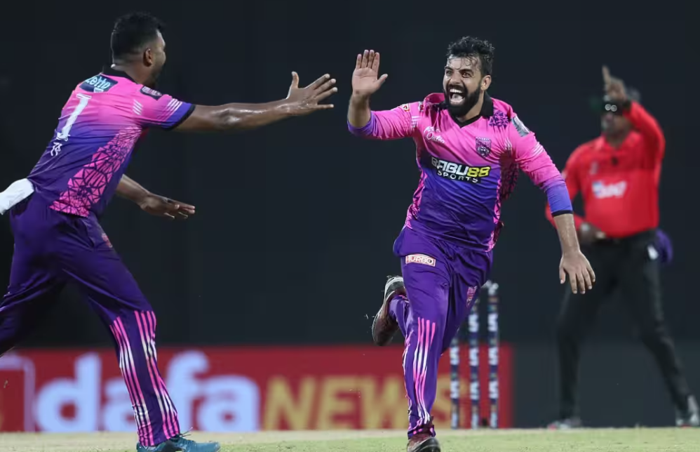 Shadab Khan Takes Hat-Trick in LPL Debut for Colombo Strikers