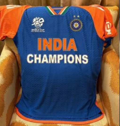 Team India Unveils Special Champions Jersey