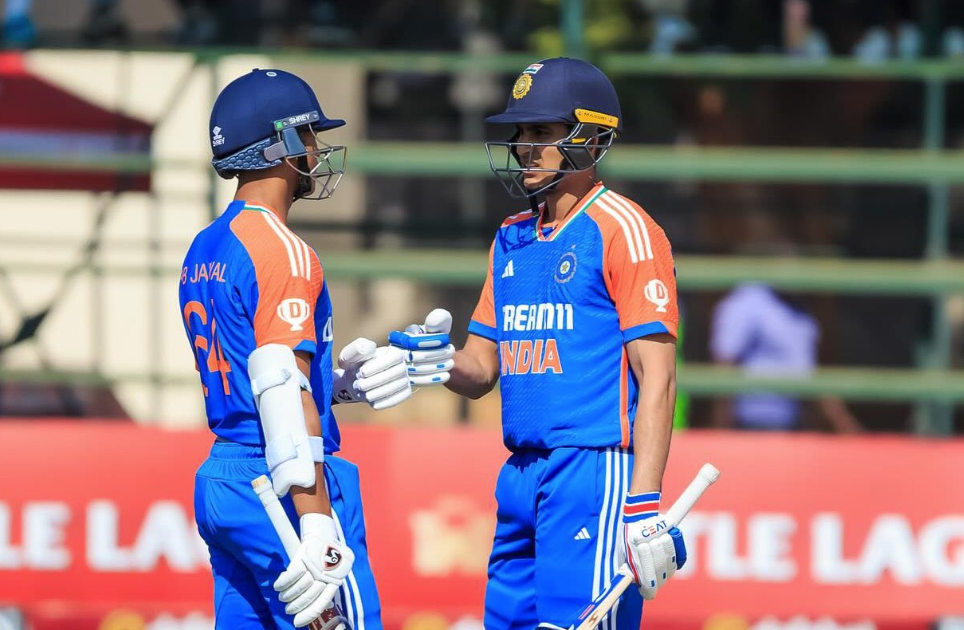 Shubman Gill is the First Indian Captain to Win 4 T20Is in a Series Overseas