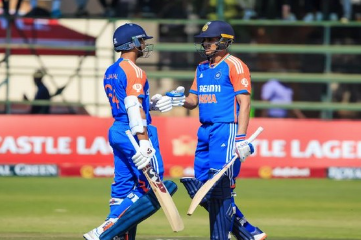 Yashasvi Jaiswal Climbs to 6th in ICC T20I Rankings; Gill Rises After Zimbabwe Performance