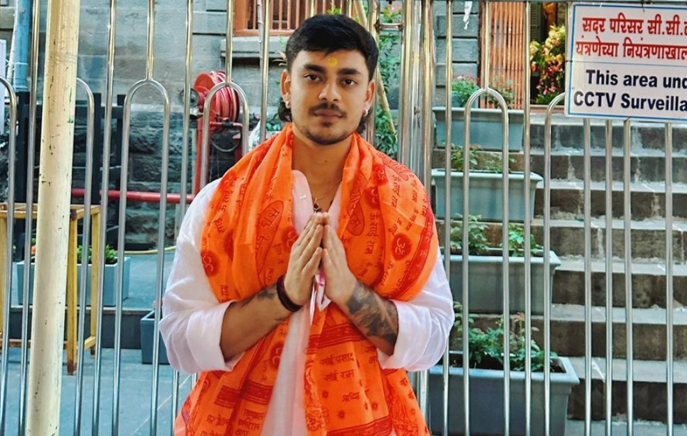Ishan Kishan Celebrates 26th Birthday With Religious Ceremony