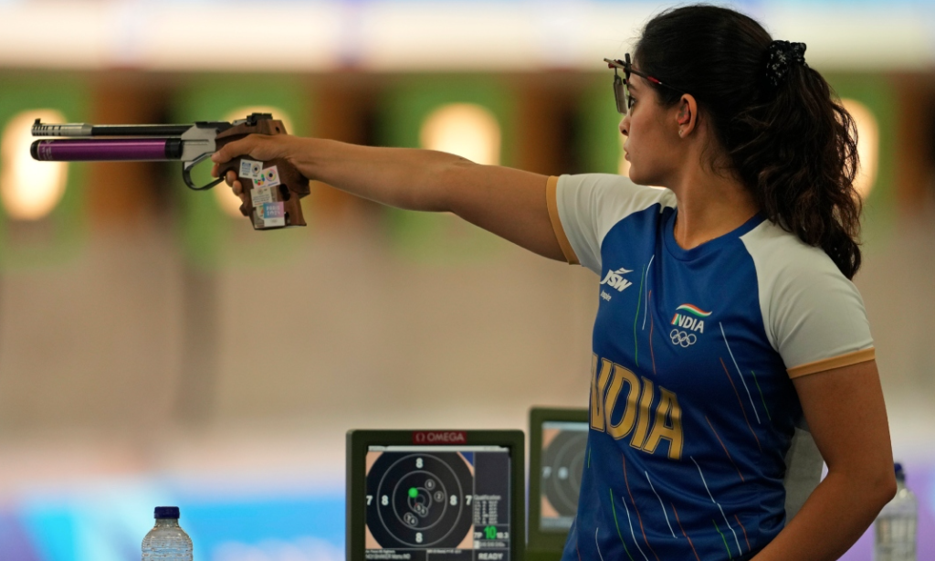 Paris 2024 Olympics: Manu Bhaker Reaches Women’s 10m Air Pistol Final, Rhythm Finishes 15th