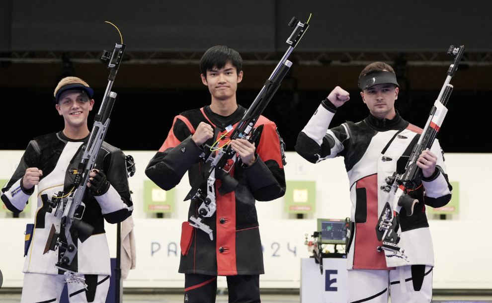 Paris 2024 Olympics: Sheng Lihao Wins Men's 10m Air Rifle and Takes Second Gold