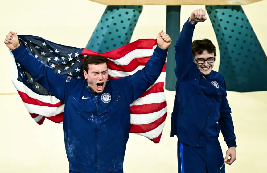U.S. Men's Gymnastics Team Wins Bronze at Paris 2024, First Medal Since 2008